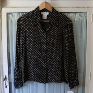 Jones New York Silk Blouse